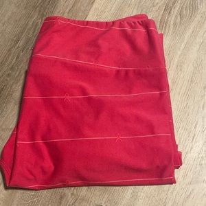 Lularoe OS Breast Cancer Awareness Leggings